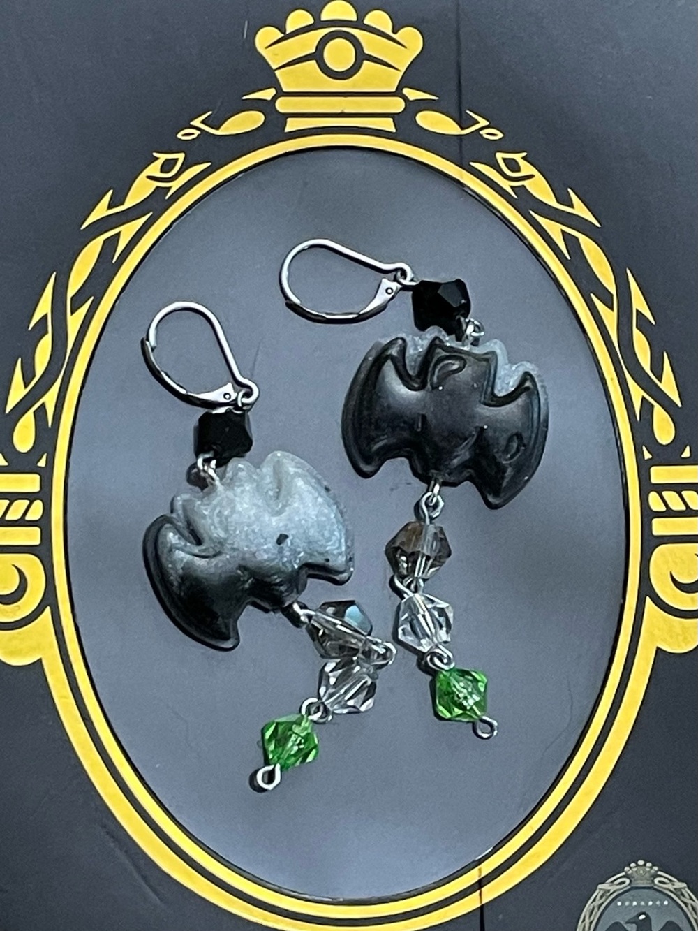 Twisted Wonderland Lilia Vanrouge Inspired Groovy Candy Earrings Nightmare